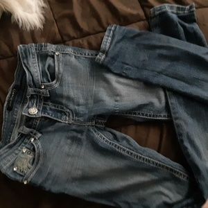 Rhinestone womans skinny Jean's